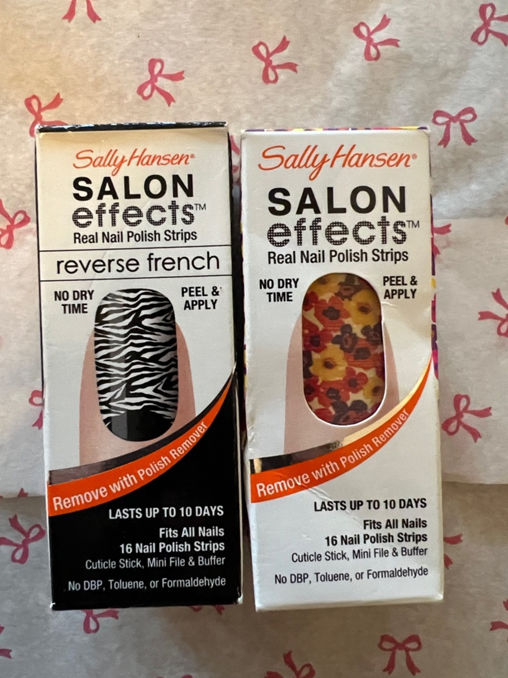 Sally Hansen Salon Effects Nail Polish Strips - Zebra & Floral